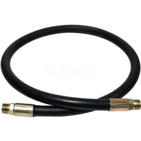APACHE Apache Hydraulic Hose Assembly 98398220, 100R2AT Cpld., 4000 PSI, 3/8" MNPT, 3/8" Hose ID X 12"L 98398220